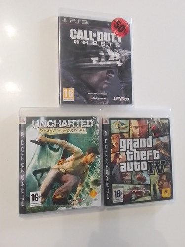 Lot jeux ps3 gta call - lot, de