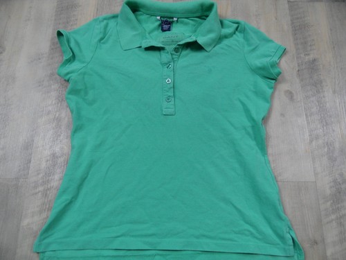 Polo piqué gant vert - polo,