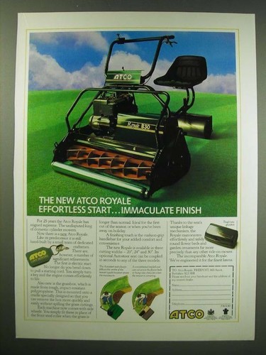 1987 atco royale 830 lawn - 1987,