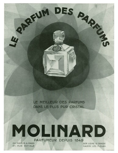 Publicité ancienne parfum