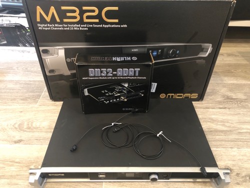 Midas m32c with dn32 adat - m32c,