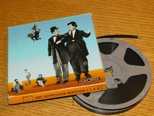 vintage BANDE FILM OFFICE laurel et hardy SUPER 8mm UNE DEPRESSION NERVEUSE N&B