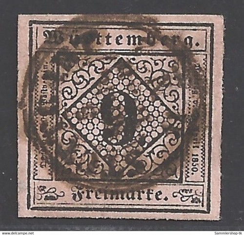 Wurtemberg michel numéro - michel,