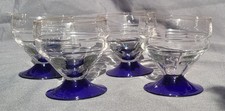 Lot de 4 verres à pied