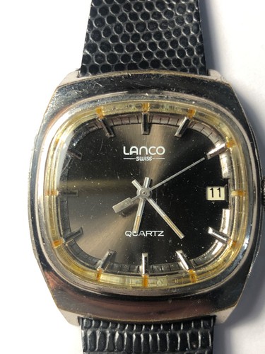 Rare montre lanco quartz - montre,