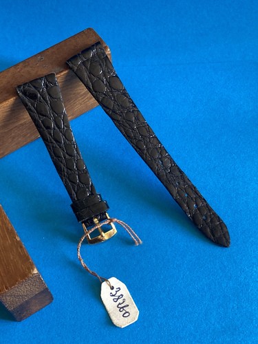 Bracelet montre cuir - de, noir