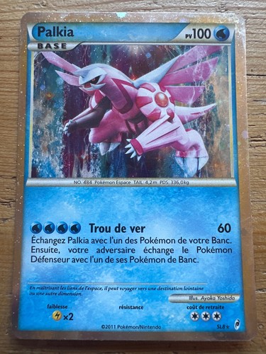 Carte pokemon palkia - palkia, secrète