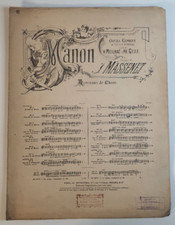 Massenet manon morceaux - massenet,