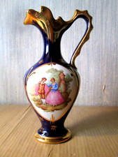 AIGUIERE PORCELAINE bleu