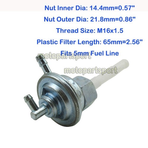 Petcock vacumn fuel - vacumn, valve