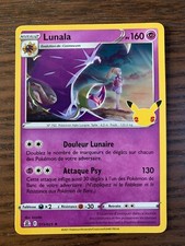 Carte pokémon holo lunala - carte,