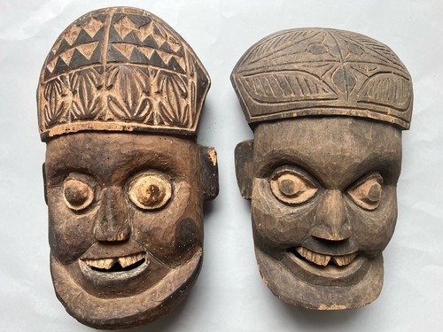 Masques cameroun ancien - cameroun,