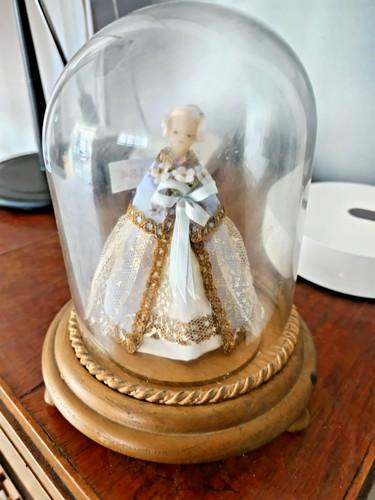 Rare ancienne poupee - rare, cire