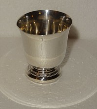 Coquetier piedouche argent - coquetier,