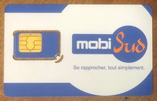 MOBI SUD TELECOM MOBILE CARTE SIM GSM CELLULAIRE TELECARTE SCHEDA PHONE CARD