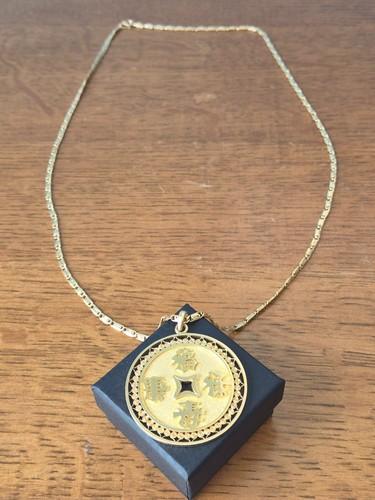 Collier 18k 750 médaillon - 18k,