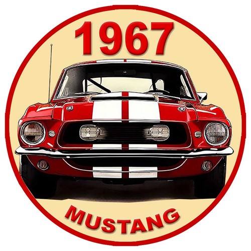 Sticker mustang 1967 - sticker,