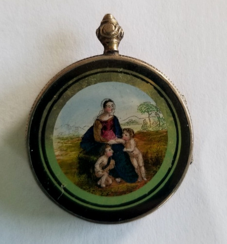 Ancienne médaille double face