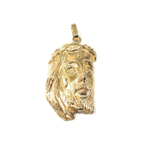Pendentif tête christ en - pendentif,