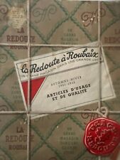 CATALOGUE DE LA REDOUTE A ROUBAIX 1951-1952 76 PAGES  RARE