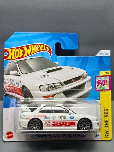 Hot wheels subaru impreza - '98,