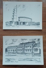 Lot De 2 Cartes Postales De Marck L Église,  La Mairie ( Pas De Calais)