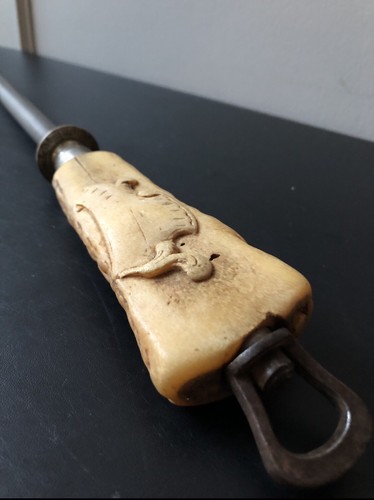 Ancien fusil aiguiser couteaux - aiguiser,