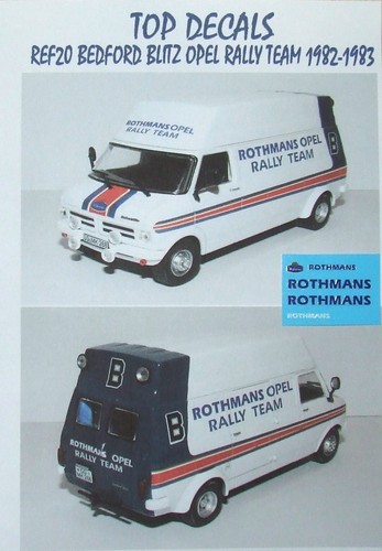 Additif rothmans bedford blitz - rothmans,