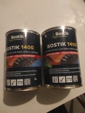 2 COLLES CONTACT POLYVALENTE NÉOPRÈNE HAUTE PERFORMANCE LIQUIDE 1 L  BOSTIK 1400