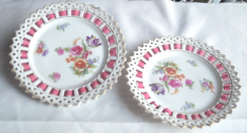Assiettes porcelaine - assiettes, en