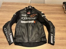 blouson moto cuir homme Alpinestars