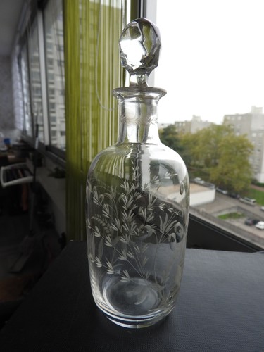 Carafe flacon ancien - flacon, en