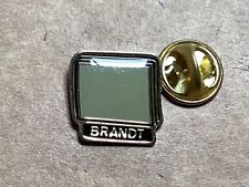 pins BRANDT TELEVISION entreprise origine FRANCE electromenager