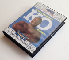 master system GEORGE FOREMAN'S KO BOXING pal sans notice sega