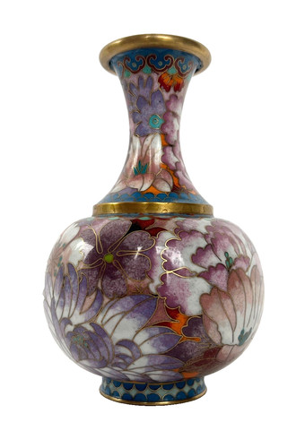 Vase chinois cloisoiné 1950