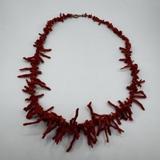 Collier Ancien En Corail
