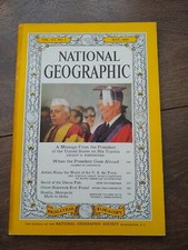 Perfect Birthday Christmas Gift National Geographic Magazine MAY 1960