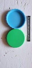 Bouchon pour canette en aluminium ,2 bouchons en silicone coloris selon arrivage