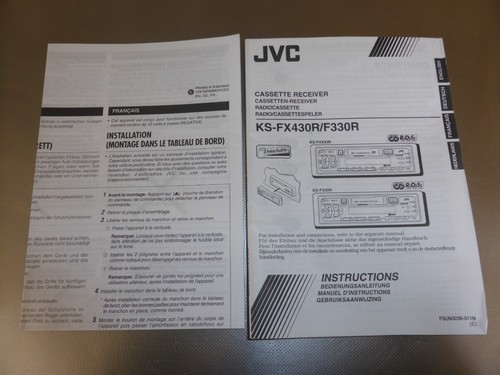 Mode emploi ks fx430r - 📻,