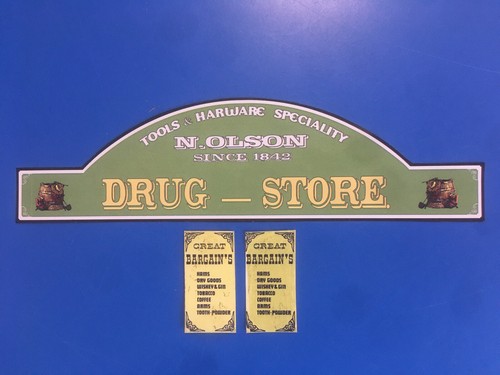 Playmobil western drug - playmobil, drug-store