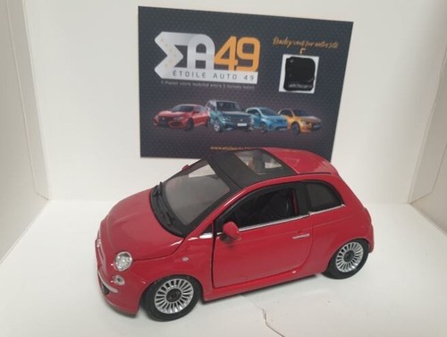 Fiat 500 burago 24 - burago, 1/24