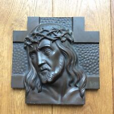 Plaque en Bronze Patine