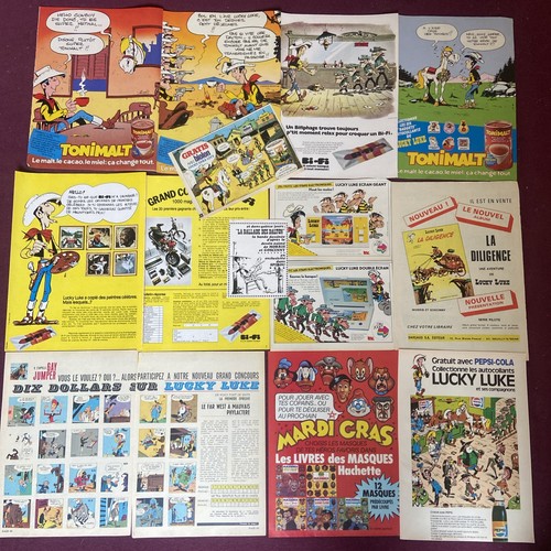 Lucky luke publicités - lucky,
