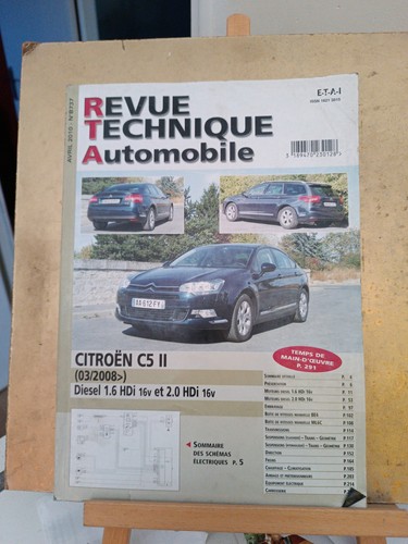 Revue technique automobile - revue,