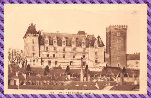 Carte postale pau le - postale,