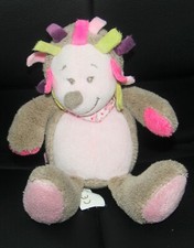  doudou hérisson Manon grelot 17cm nattou