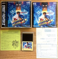 STREET FIGHTER II CHAMPION EDITION COMPLET NEC PC ENGINE PCE NTSC JAP CIB OVP II