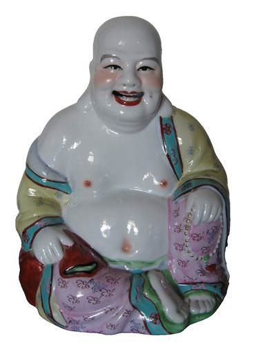Grand bouddha rieur bouche - grand,