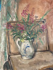 Très belle peinture fleurs - très,