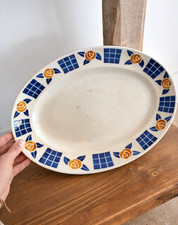 Plat ovale ancien Badonviller